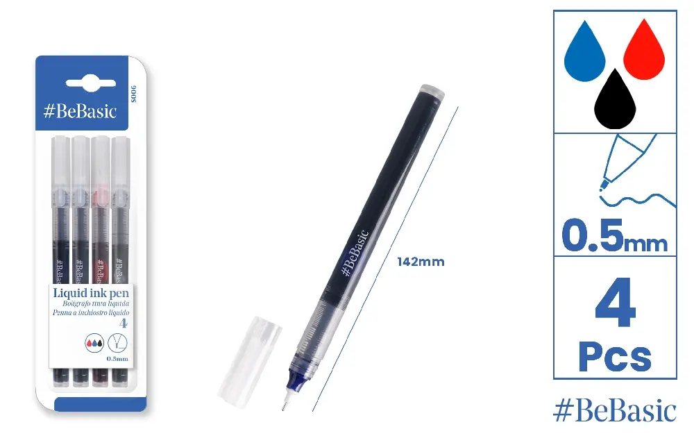 LIQUID INK NEEDLE POINT PEN