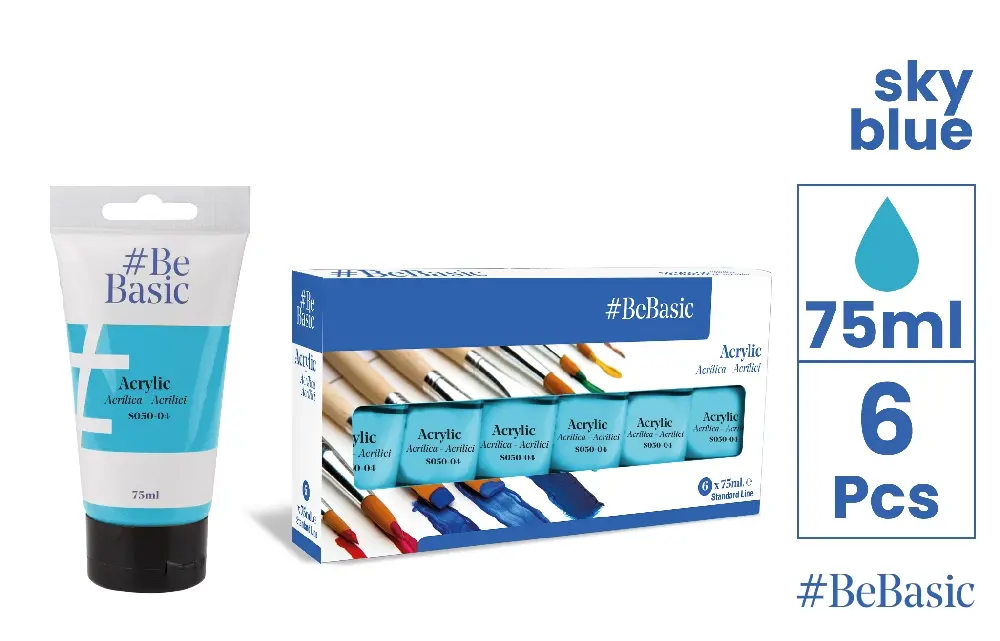 HIGH-DENSITY SATIN ACRYLIC PAINT 75 ml