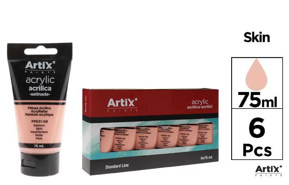 HIGH-DENSITY SATIN ACRYLIC PAINT 75 ml