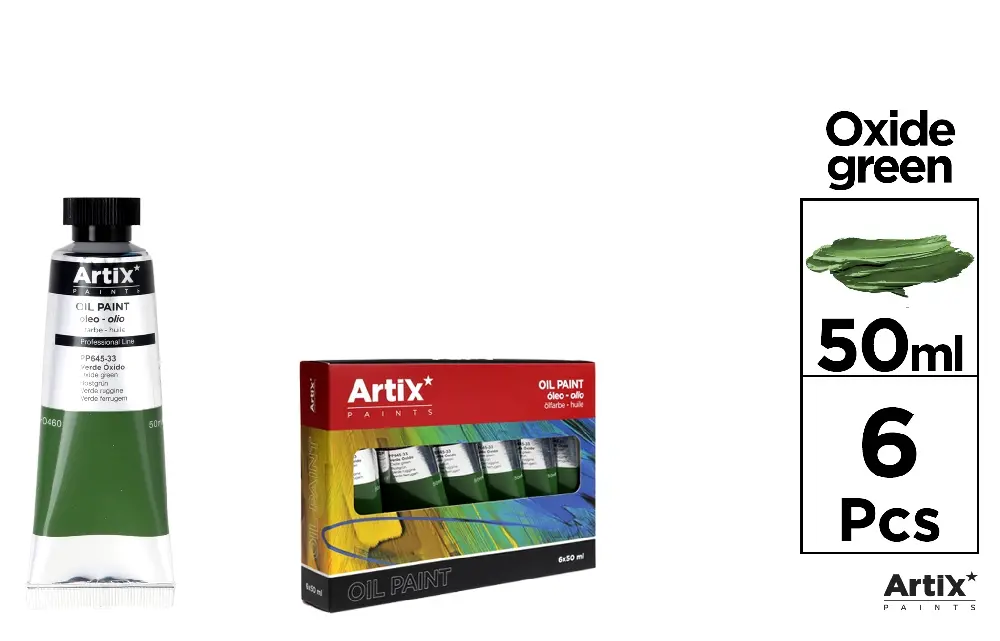 OIL PAINT 50 ml OXIDE GREEN