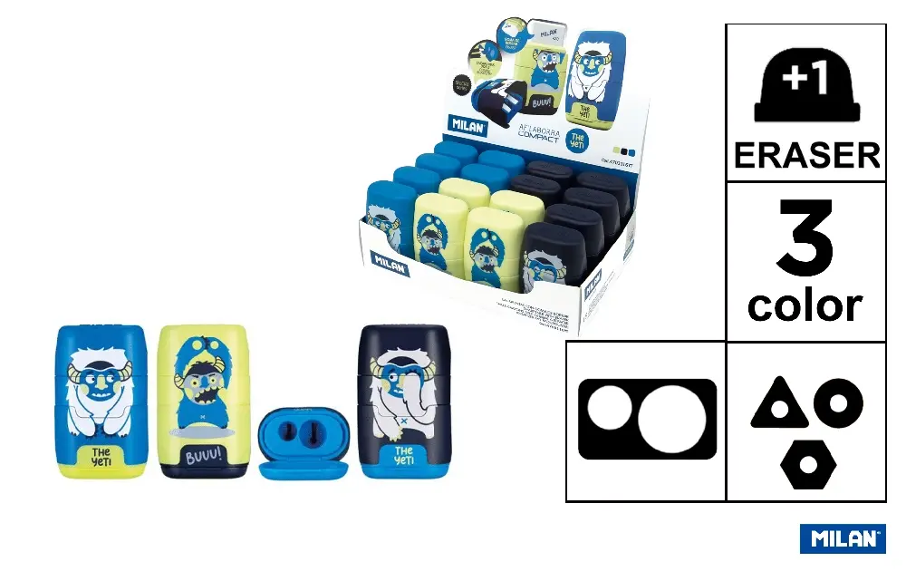 DISPLAY 16 SHARPENERS COMPACT THE YETI