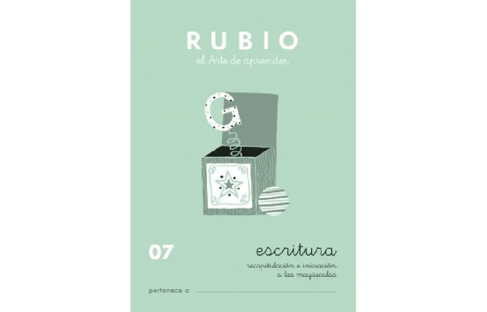 CALLIGRAPHIC NOTEBOOK C07 RUBIO