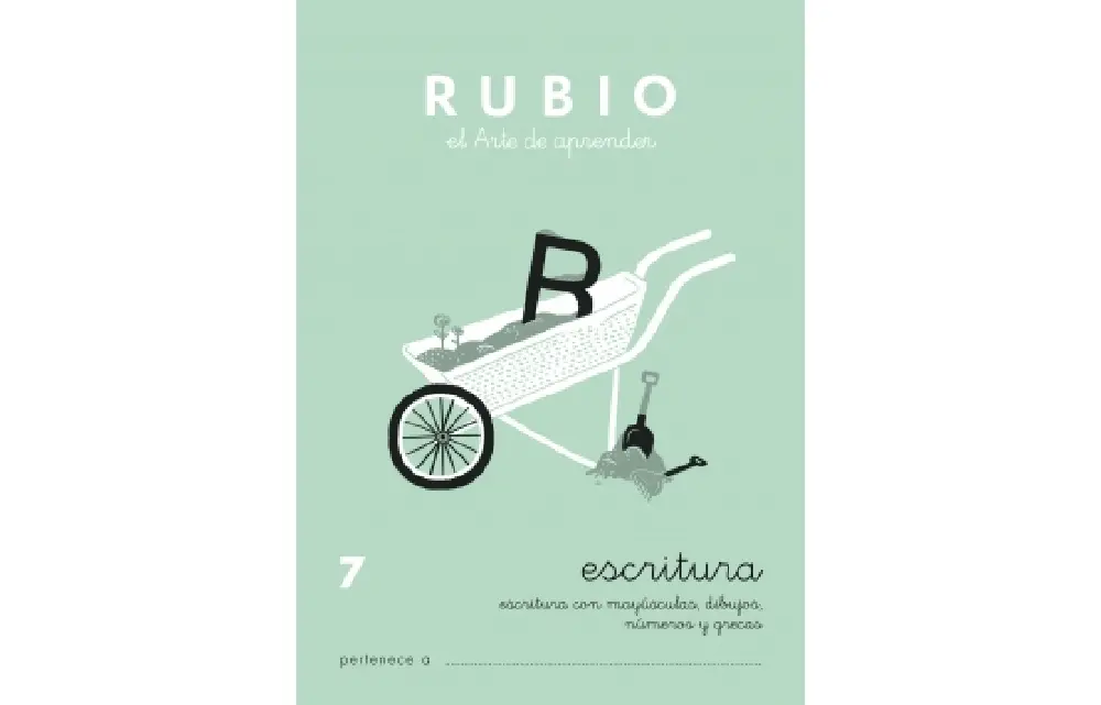 CALLIGRAPHIC NOTEBOOK C7 BLOND