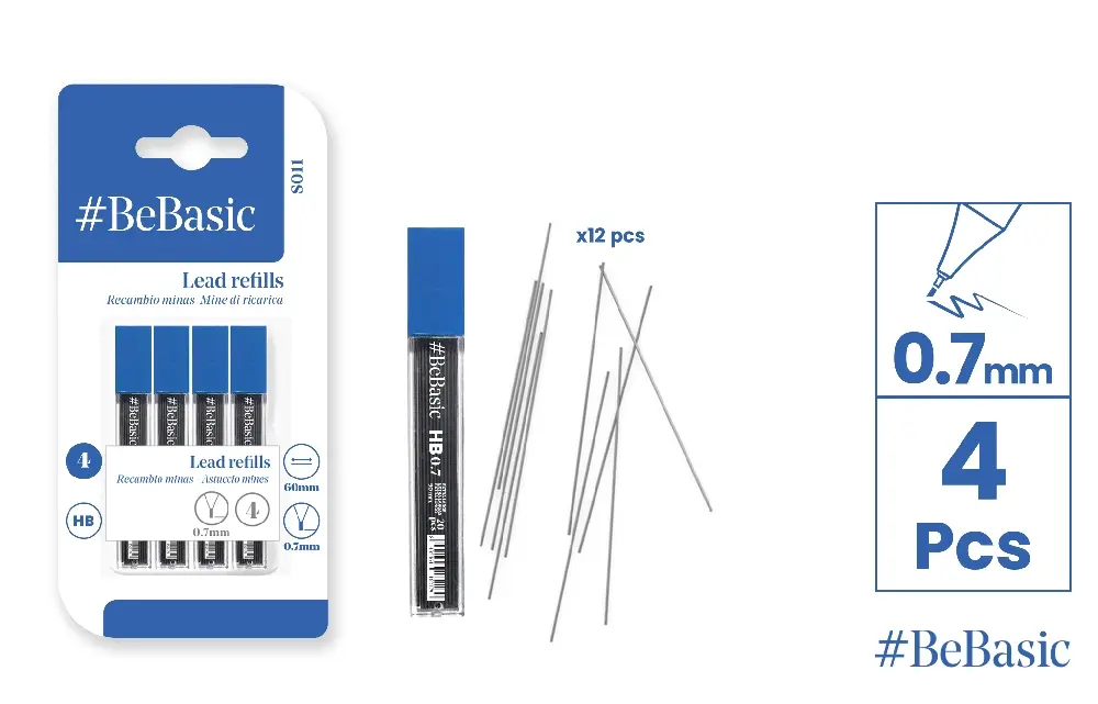 MECHANICAL PENCIL LEADS CASE 0.7 mm