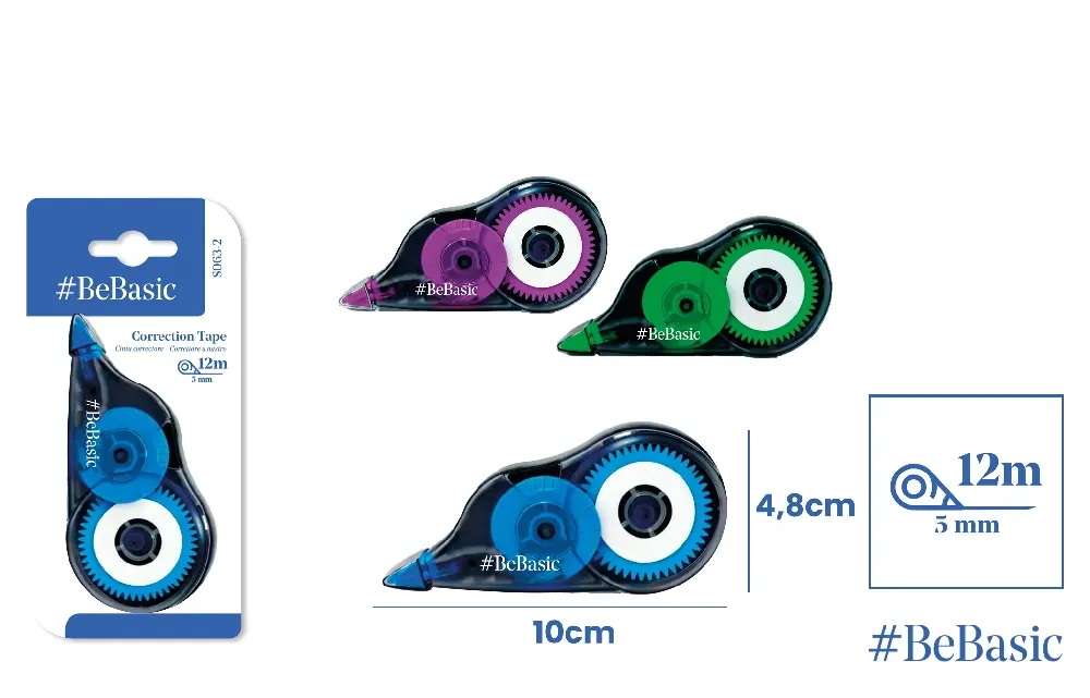 CORRECTION ROLLER 5 mm x 12 m